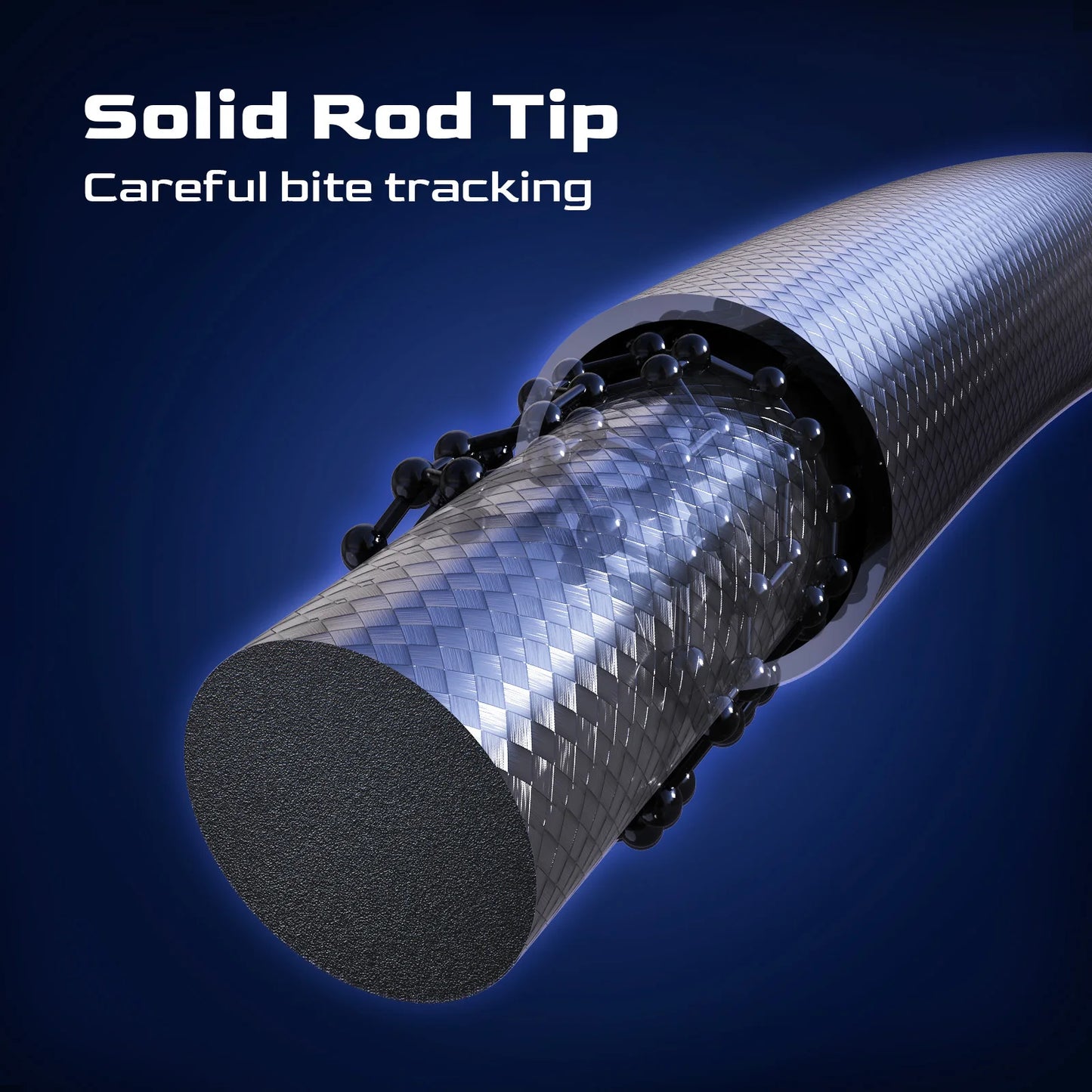 Ultralight Fishing Rod, Two-Piece Design
