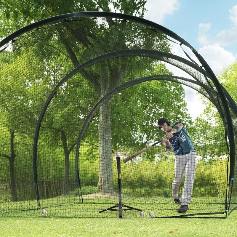 20 and 30 ft batting cage for backyard