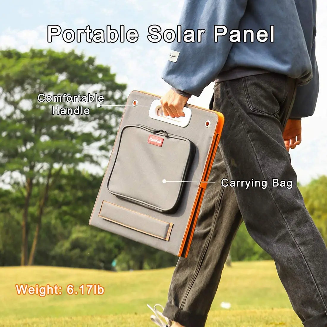 18V 100W Foldable Solar Panel