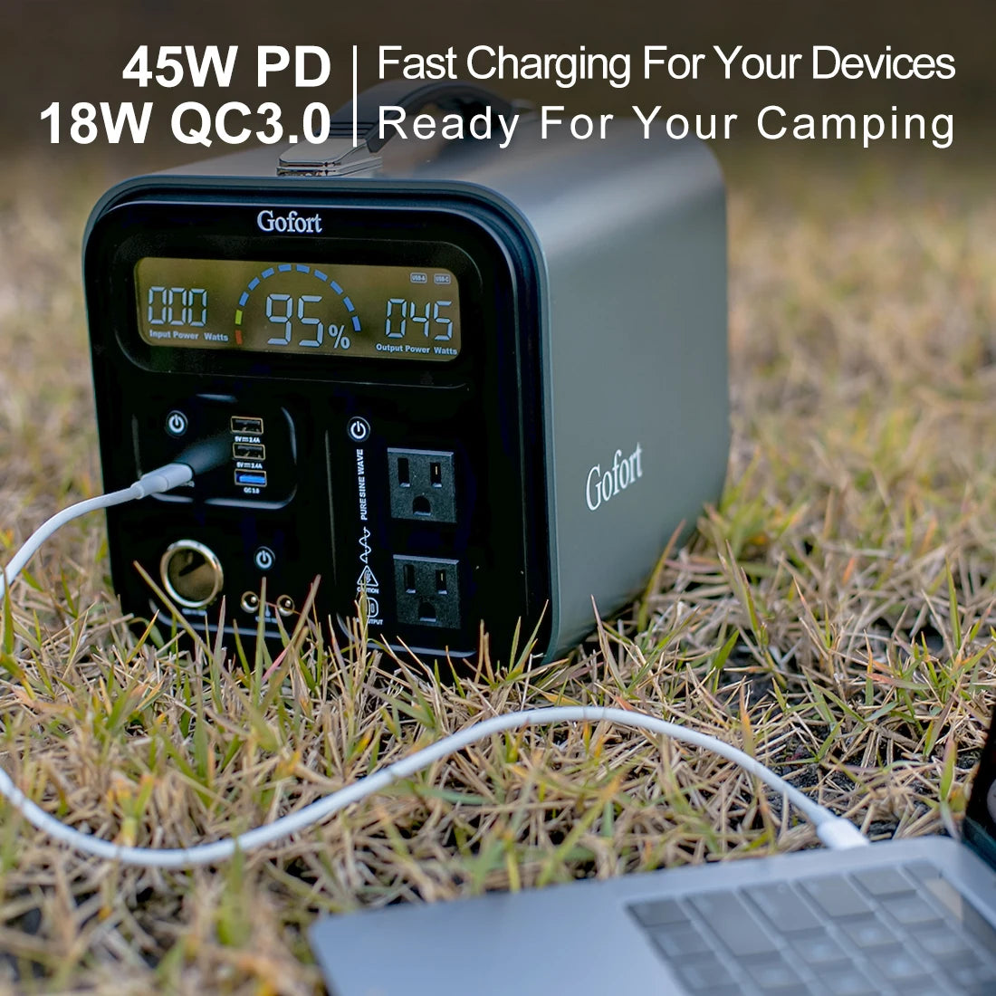 230V Portable Power Station 550Wh