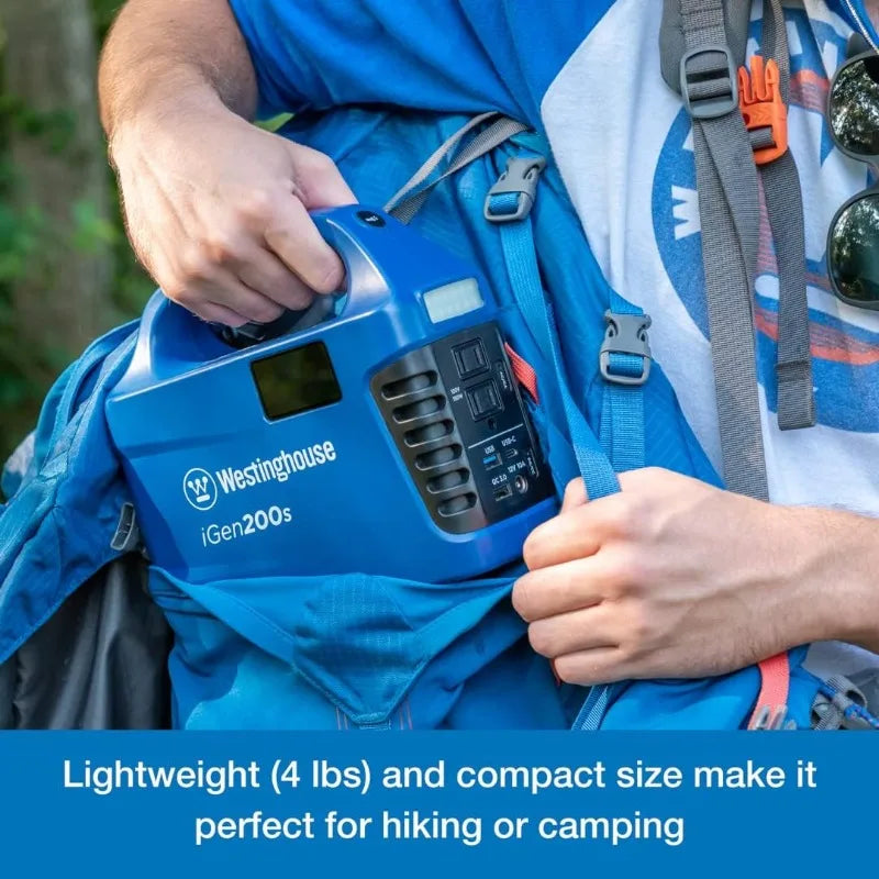 194Wh 300 Peak Watt Portable Power Station