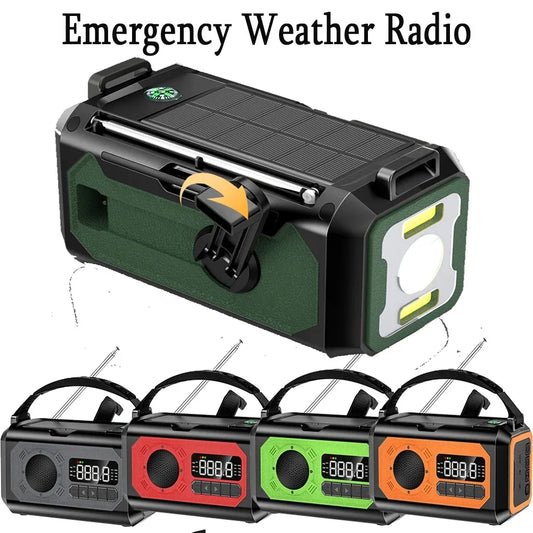 Radio Flashlight Power Bank for Outdoor Survival