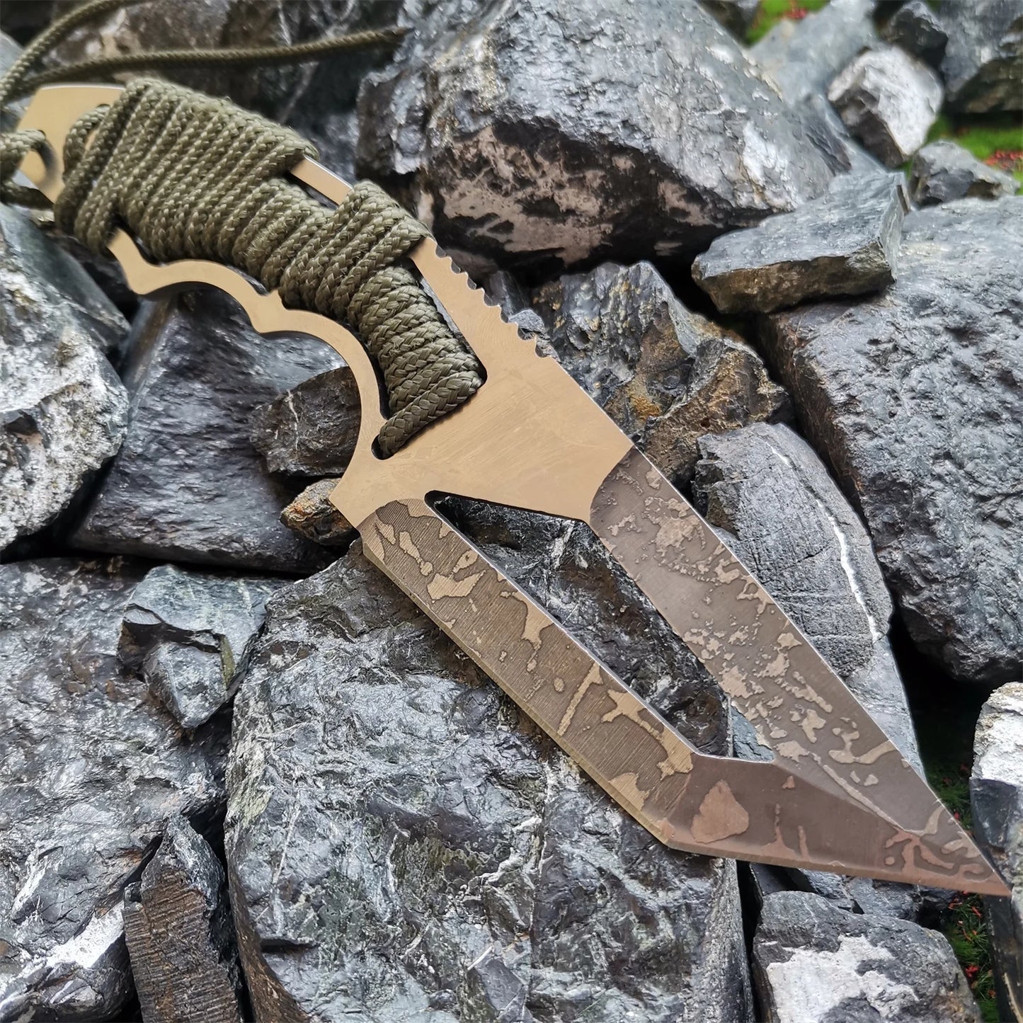 Stainless Steel Wilderness Survival Knife