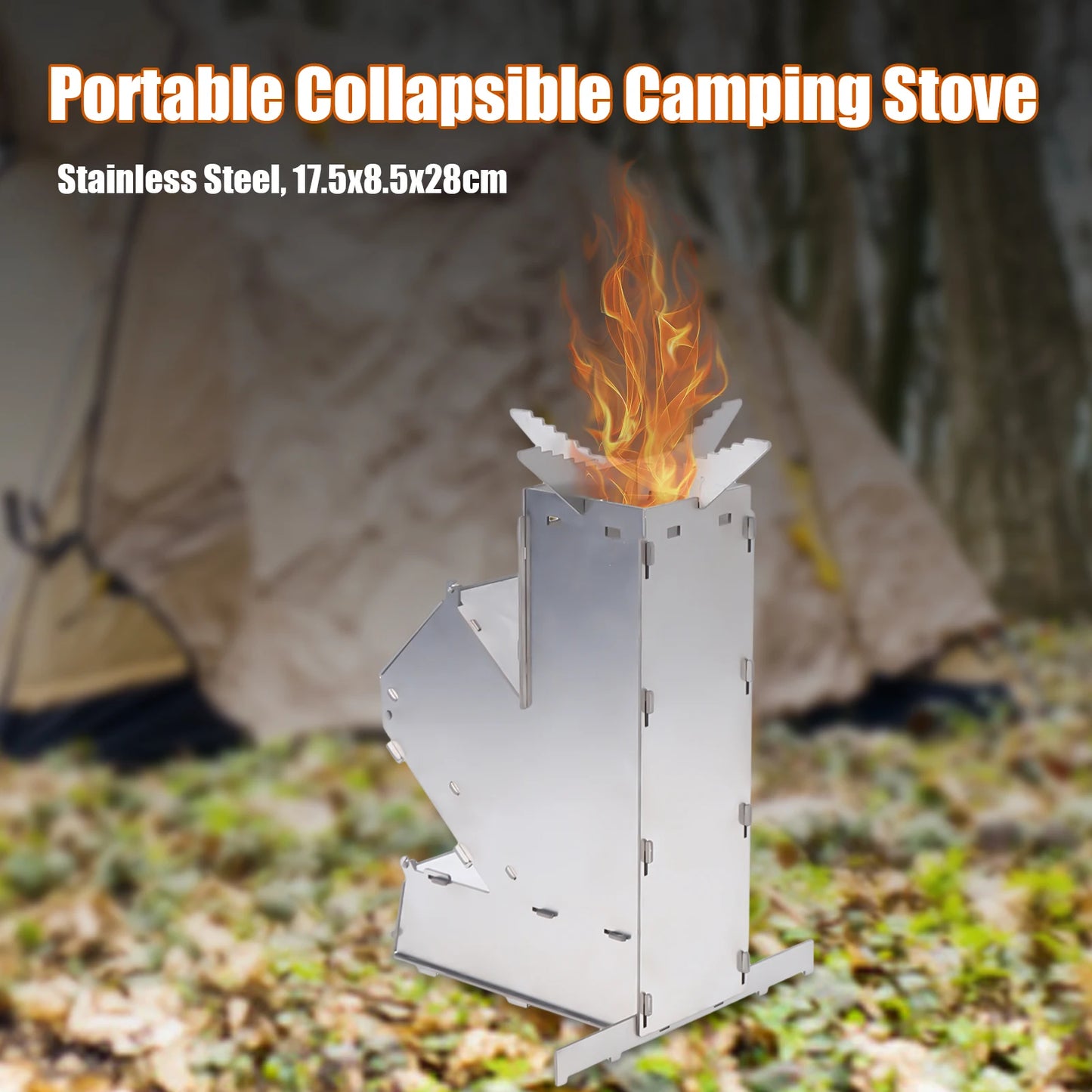 Stainless Steel Wood Stove