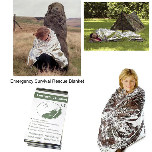 Emergency Survival Blanket First Aid Rescue Kit