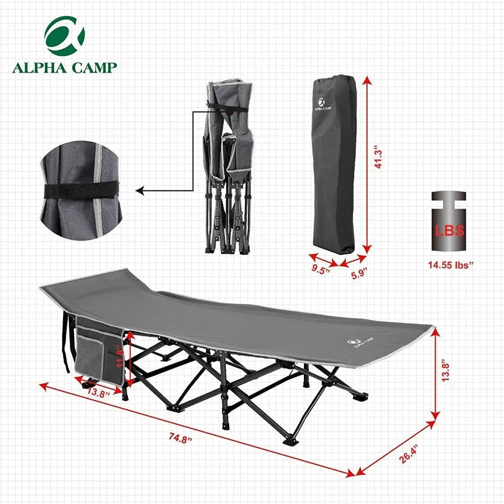 Oversized Camping Cot