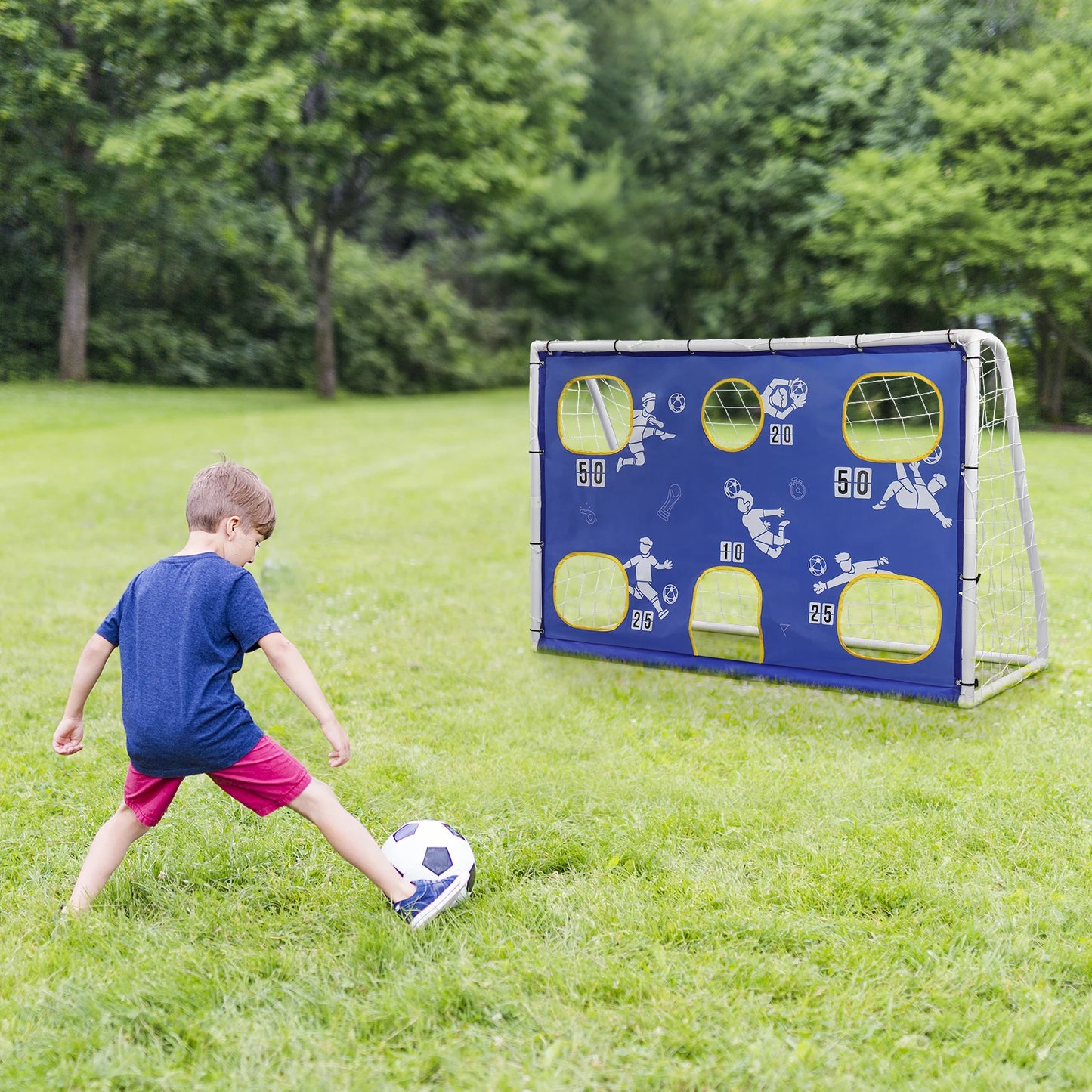 6x4 FT Soccer Goal, 3 In 1 Kids Target