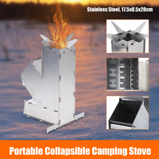 Stainless Steel Wood Stove