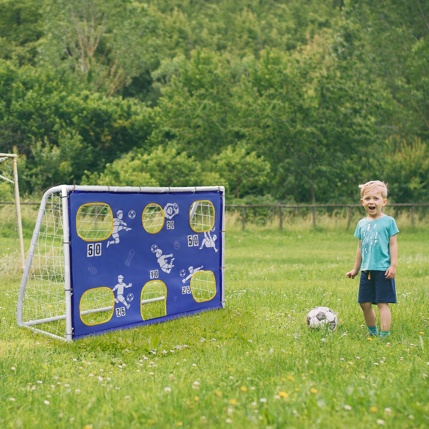 6x4 FT Soccer Goal, 3 In 1 Kids Target